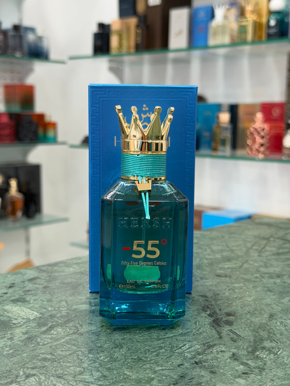 Hersh 55 Degrees Celsius de Alezz Oud EDP – 100 ml