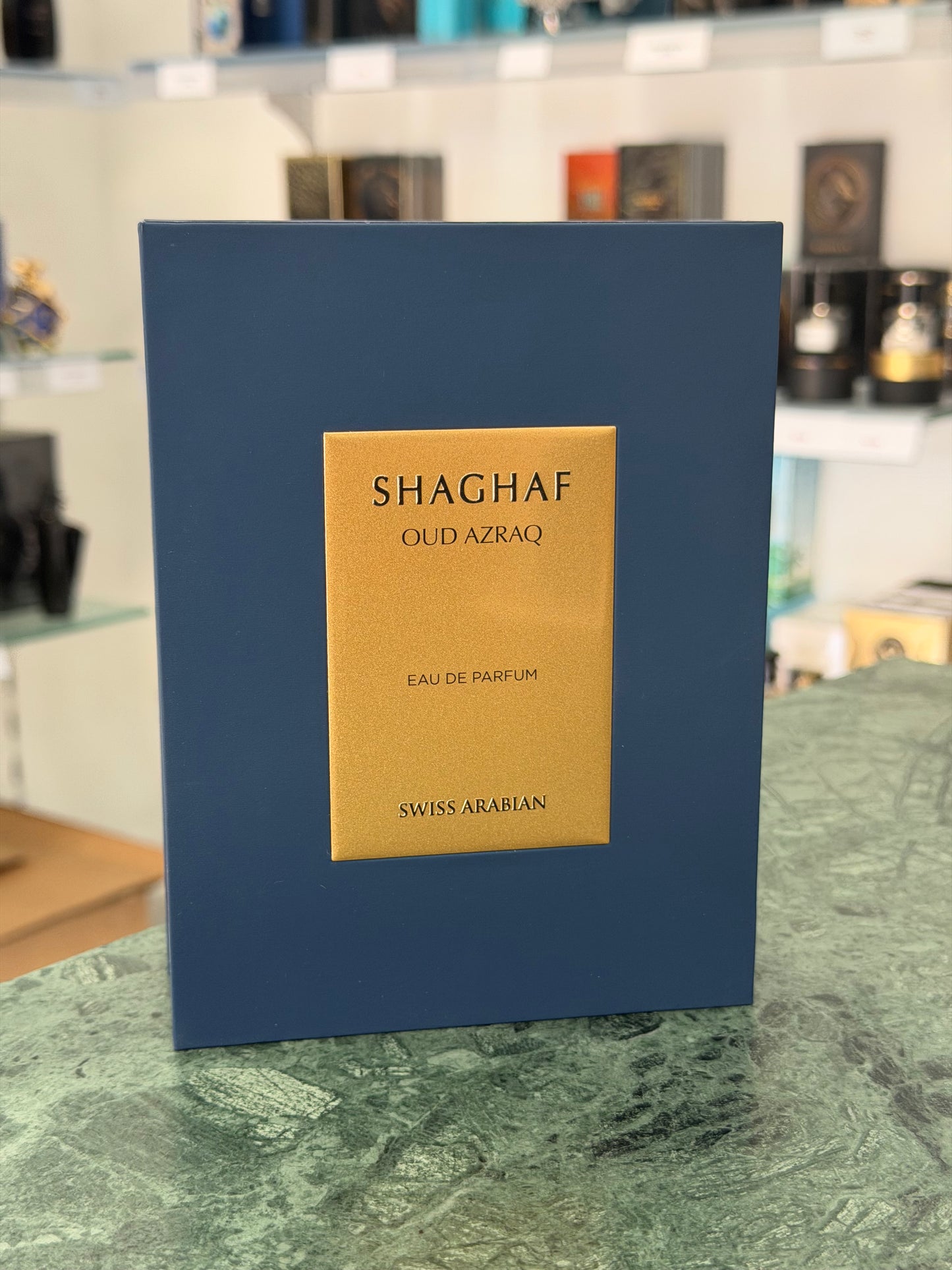 SHAGHAF OUD AZRAQ  SWISS ARABIAN EDP-75ml
