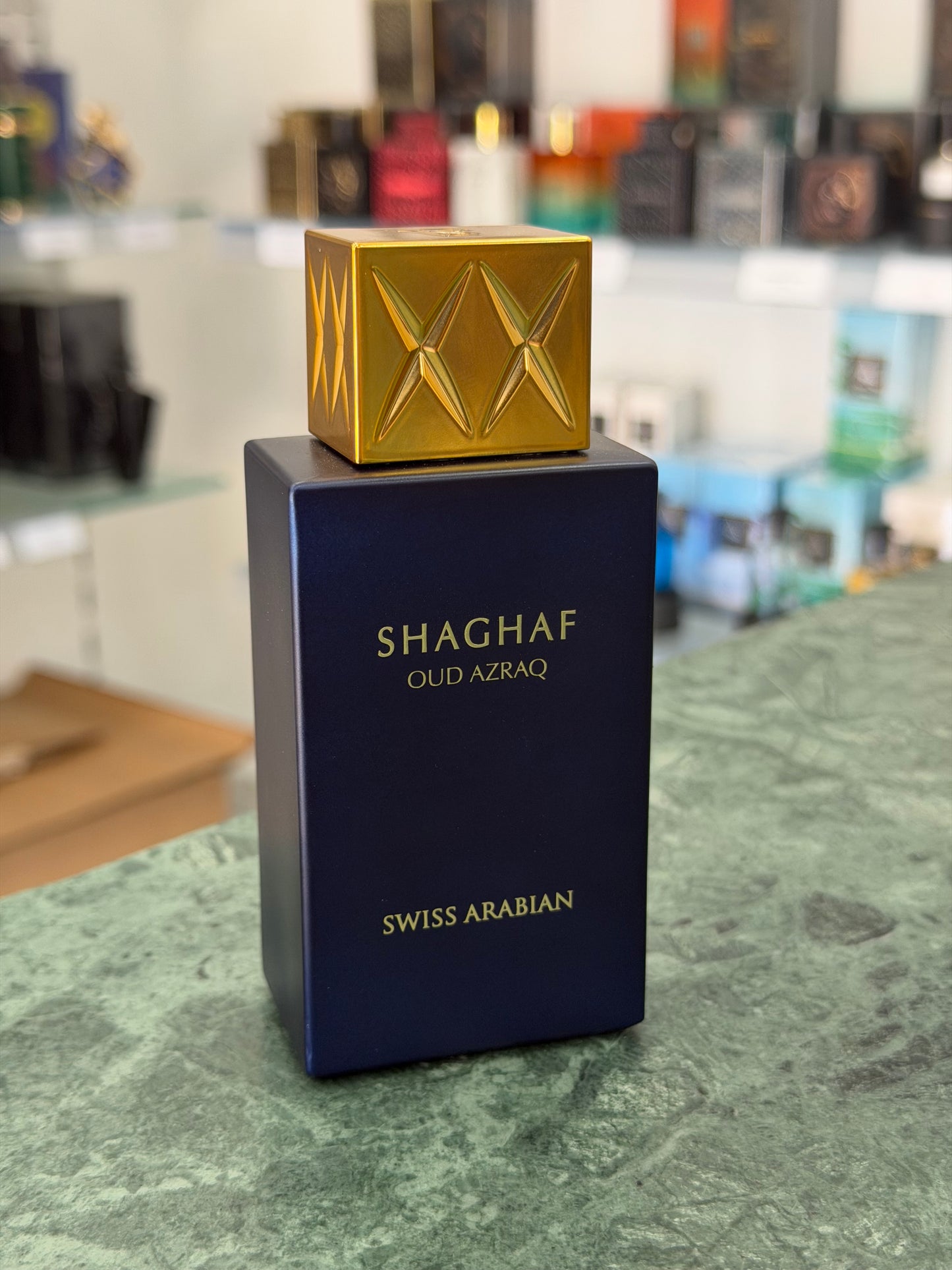 SHAGHAF OUD AZRAQ  SWISS ARABIAN EDP-75ml